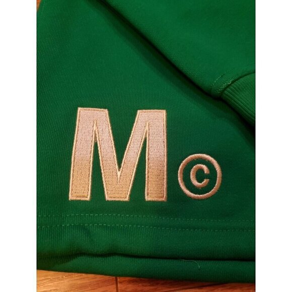 Mcnairy & Co Duffel Hoodie Mens M Kelly Green Zippered Pockets NWT MSRP $224 - Picture 13 of 13